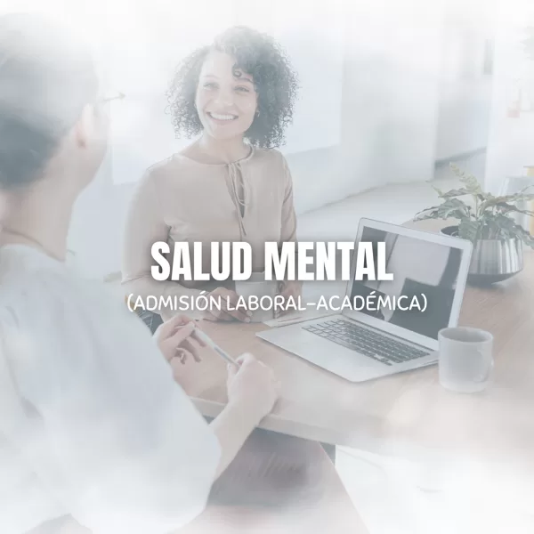CERTIFICADO DE SALUD MENTAL